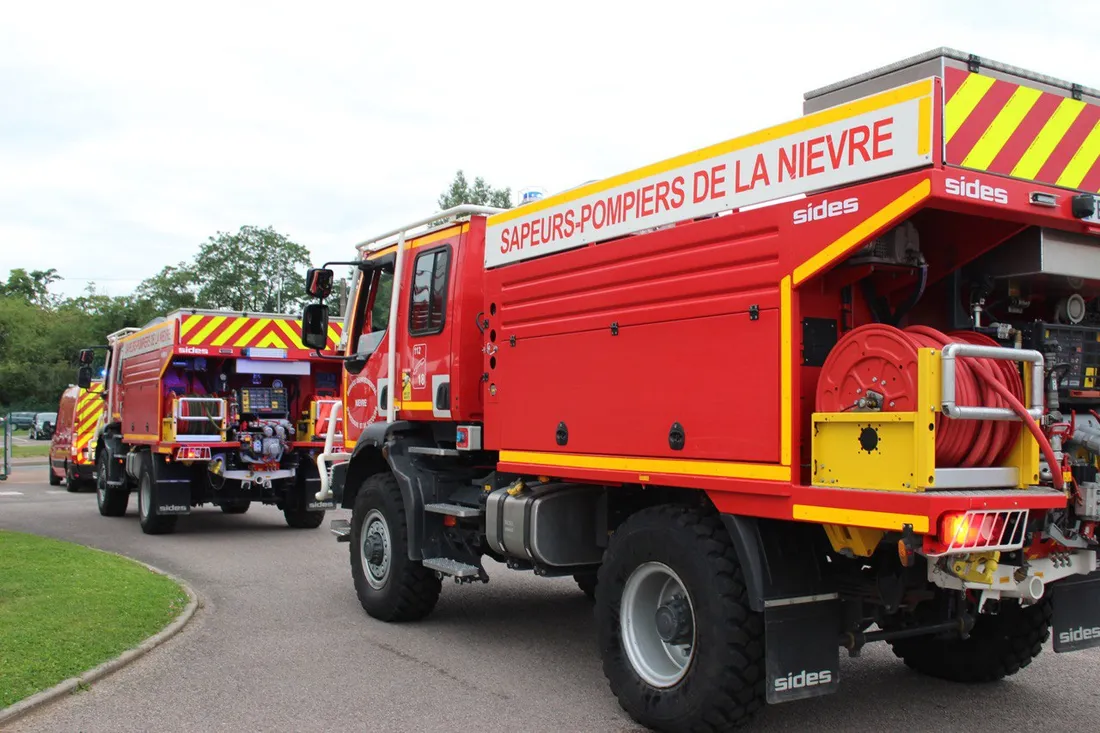 Des pompiers de la Nièvre, par exemple, rejoignent le Sud de la France.