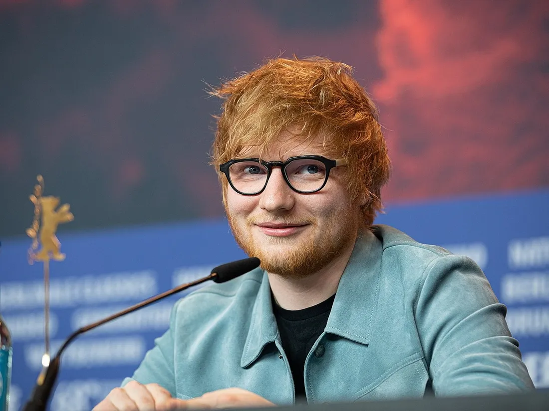 Ed Sheeran en 2018 à Berlin.