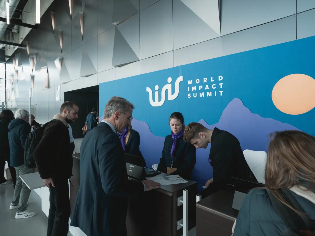 Le World Impact Summit se tient les 25 et 26 mars 2025 à l'ArKéa Arena de Bordeaux