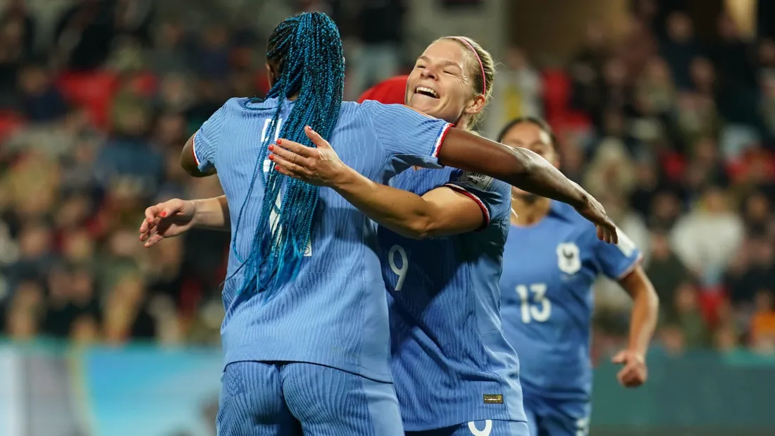 Les Bleues qualifiées pour les quarts de finale du mondial féminin de football.