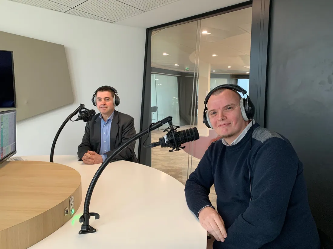 Vincent Larnicol et Christophe Debonne, membres de la FFAUVE