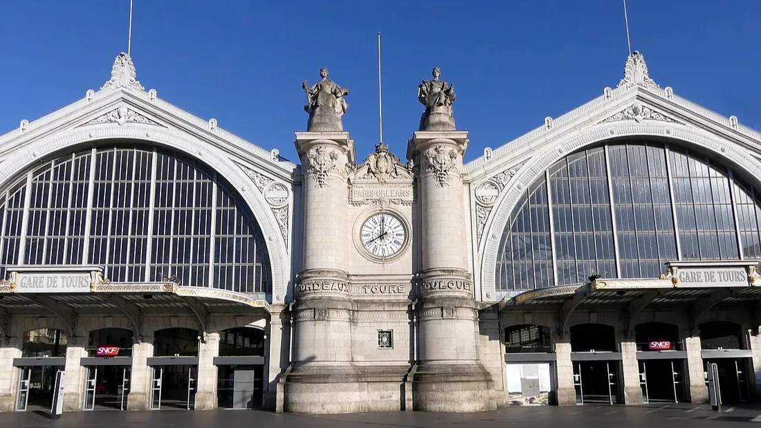 La gare de Tours.