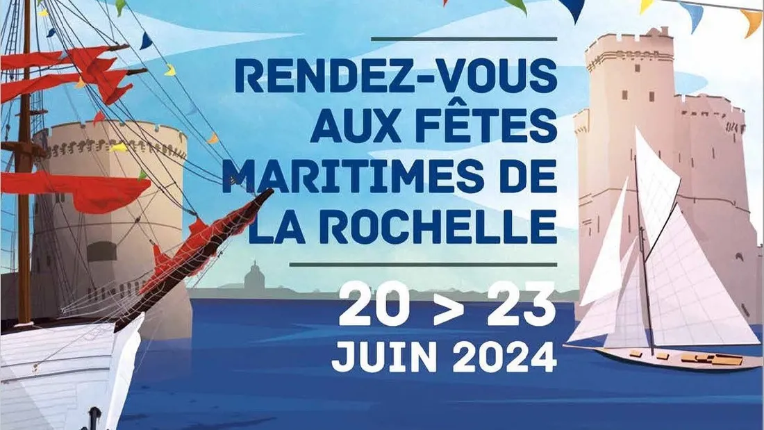 Les Fêtes Maritimes de La Rochelle prendront place du 20 au 23 juin 2024
