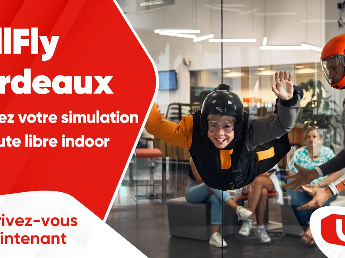 FullFly Bordeaux : gagnez votre simulation de chute libre indoor