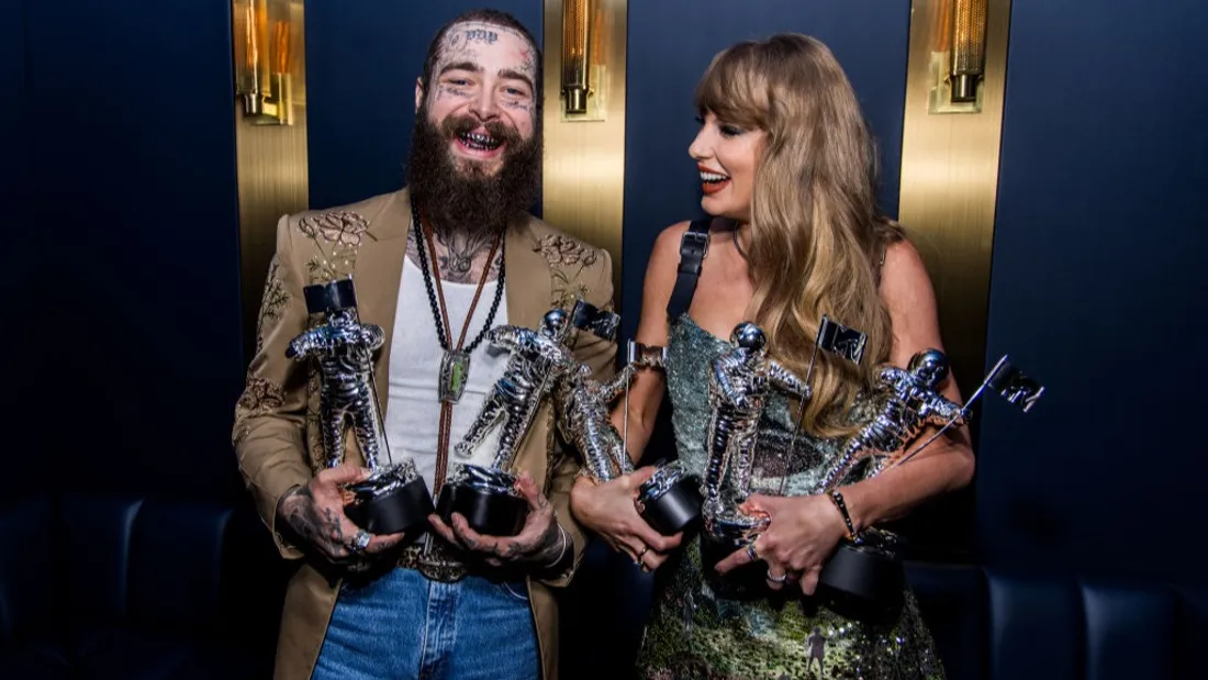 Post Malone et Taylor Swift ont remporté de nombreuses récompenses.