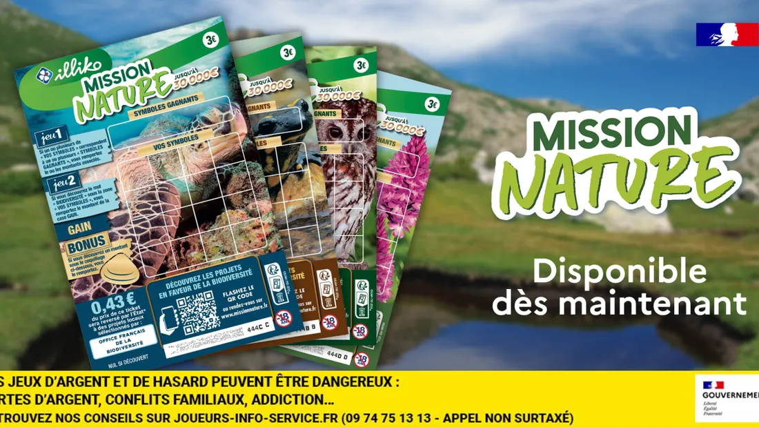 Le loto de la biodiversité Mission Nature revient ce lundi 28 octobre.