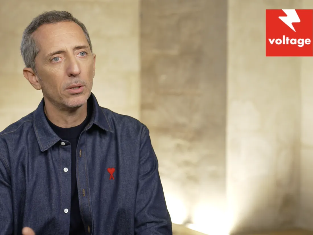 Gad Elmaleh en interview pour Voltage.