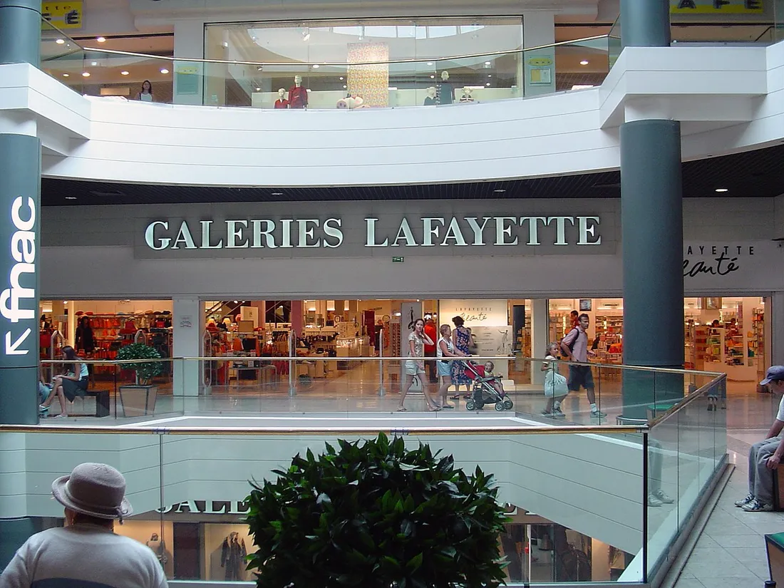 Un magasin Galeries Lafayette, à Montpellier.