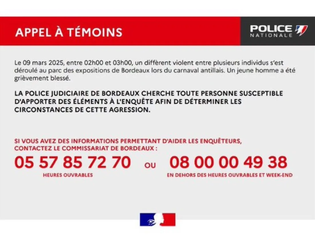 Un appel à témoin a été lancé par la police judiciaire