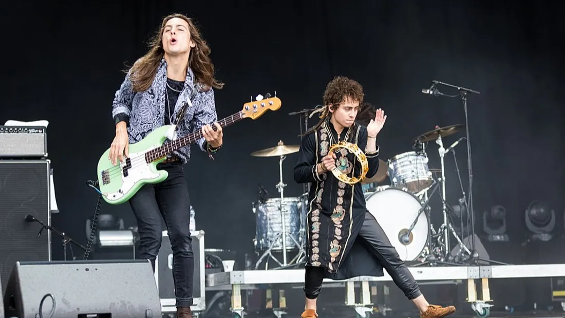 Greta Van Fleet en concert.