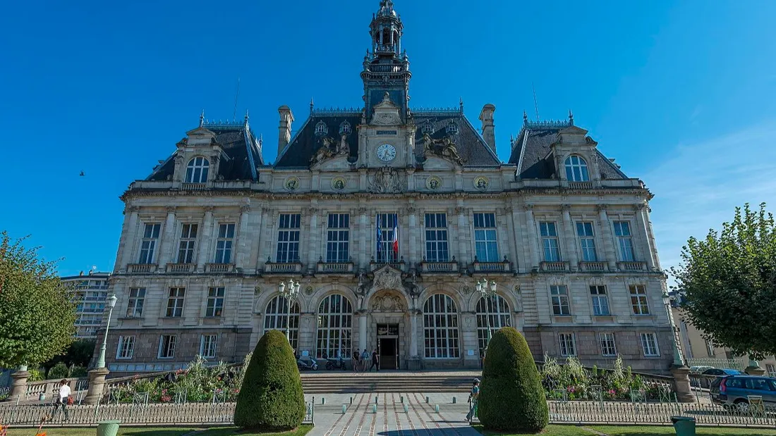 L'hôtel de ville de Limoges.