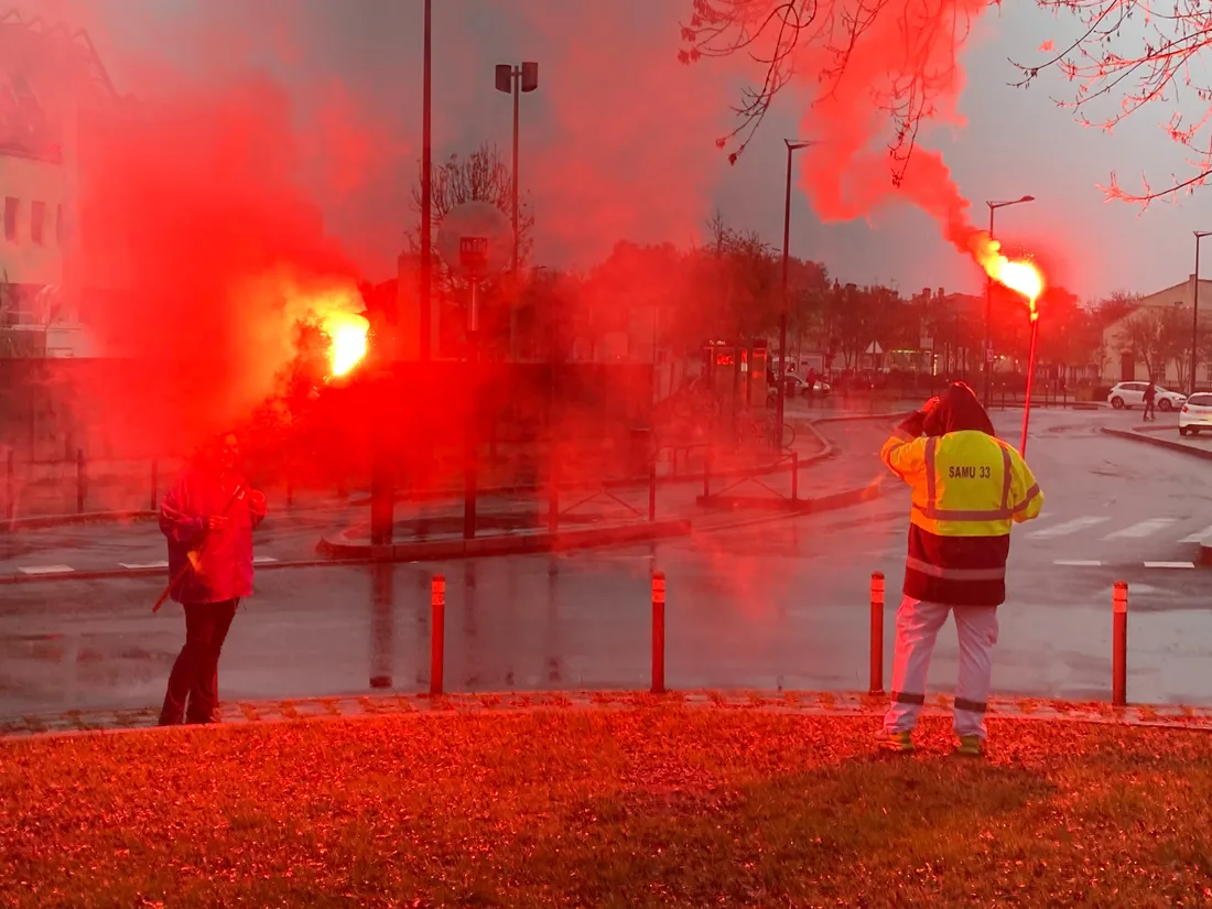 ambulanciers manif