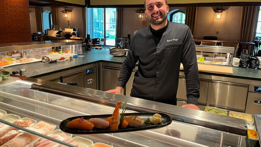 Le bordelais Vincent Broggi est le champion du monde de sushi 2024