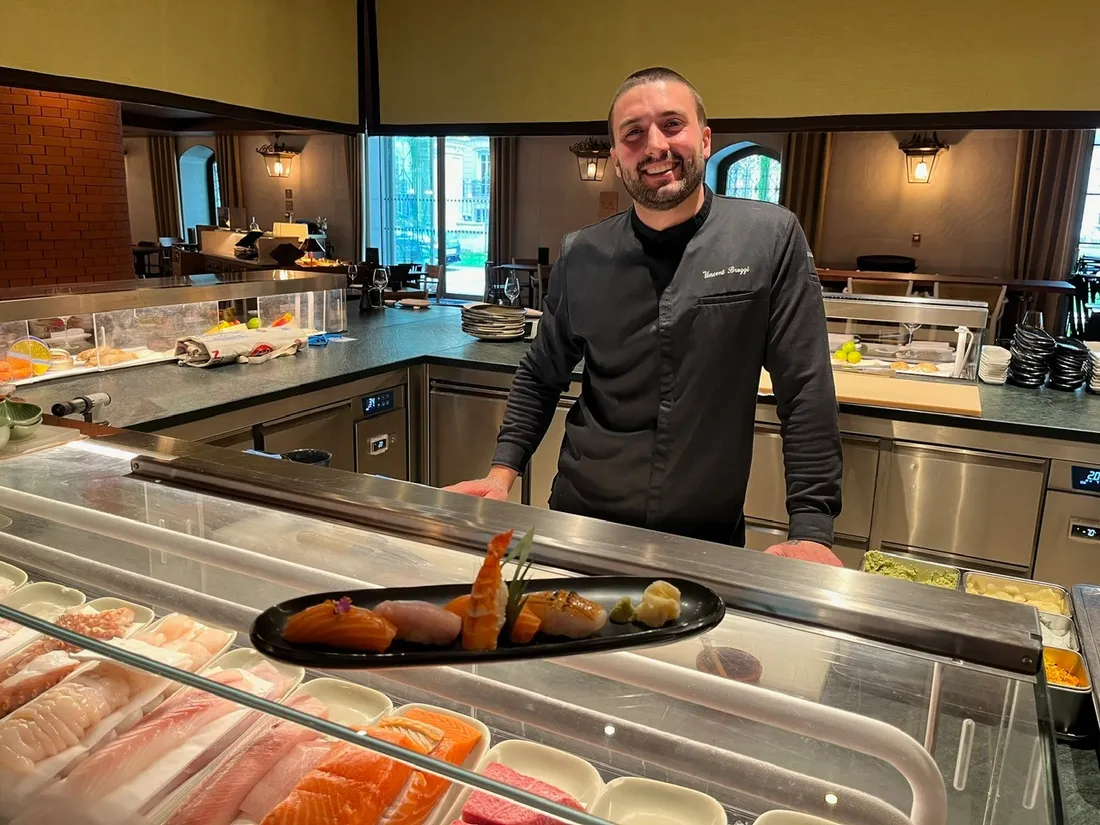 Le bordelais Vincent Broggi est le champion du monde de sushi 2024