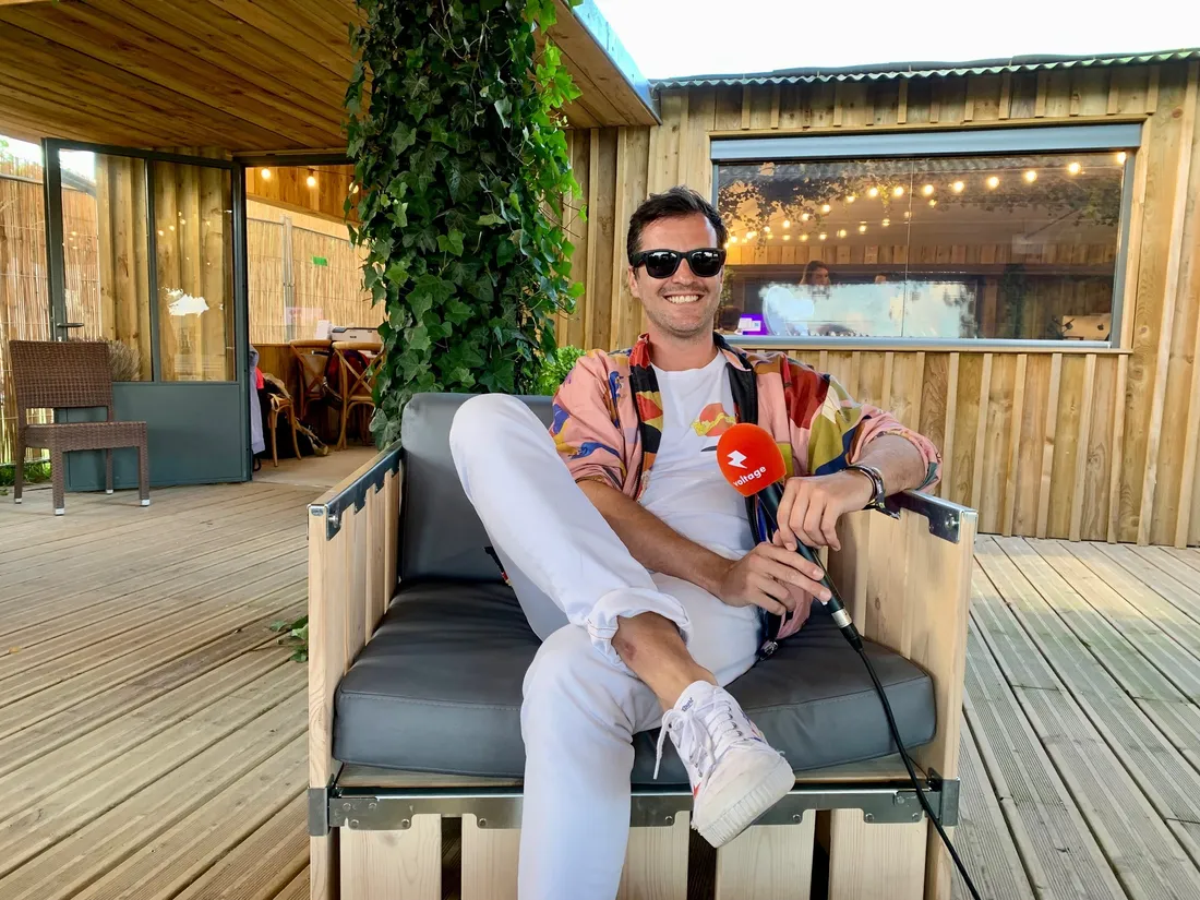 Pan, du duo Polo & Pan, aux Solidays 2022.