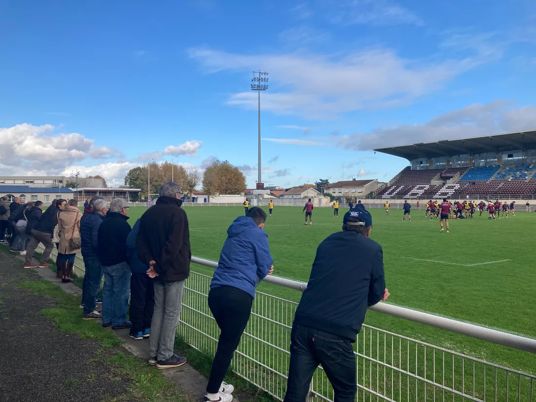 Entrainement en public pour l'UBB.