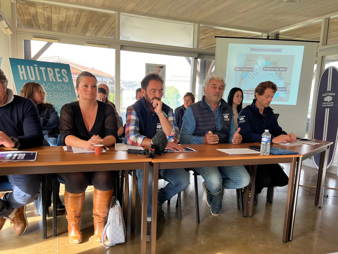 Le président du CRCAA, Olivier Laban (2e à droite) a annoncé un nouveau dispositif