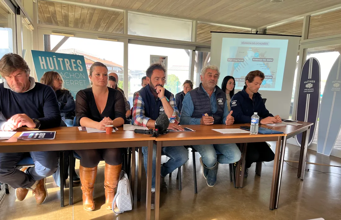 Le président du CRCAA, Olivier Laban (2e à droite) a annoncé un nouveau dispositif