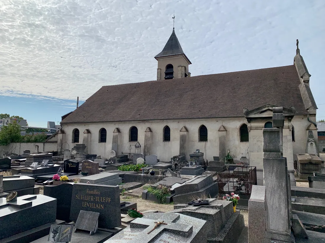 L'église Saint-Lucien, abrite une des deux cryptes de La Courneuve.