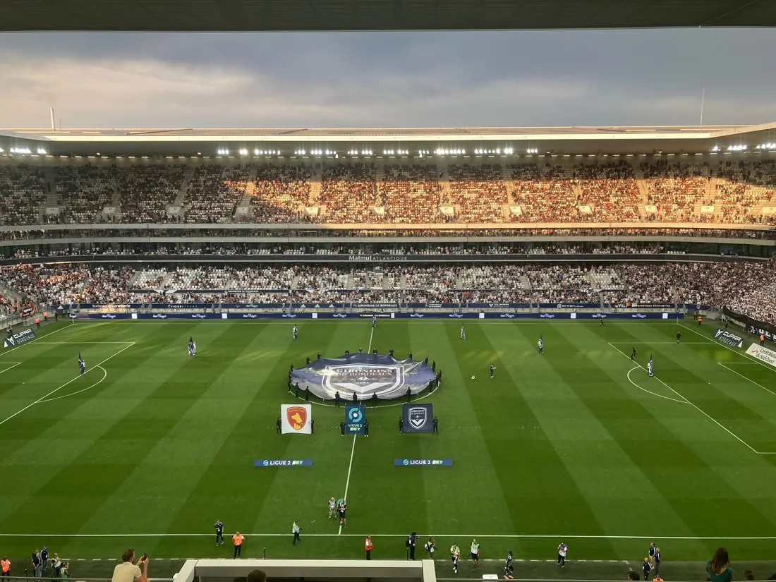 Rencontre du 2 juin 2023, entre le FC Girondins et Rodez au Matmut Atlantique