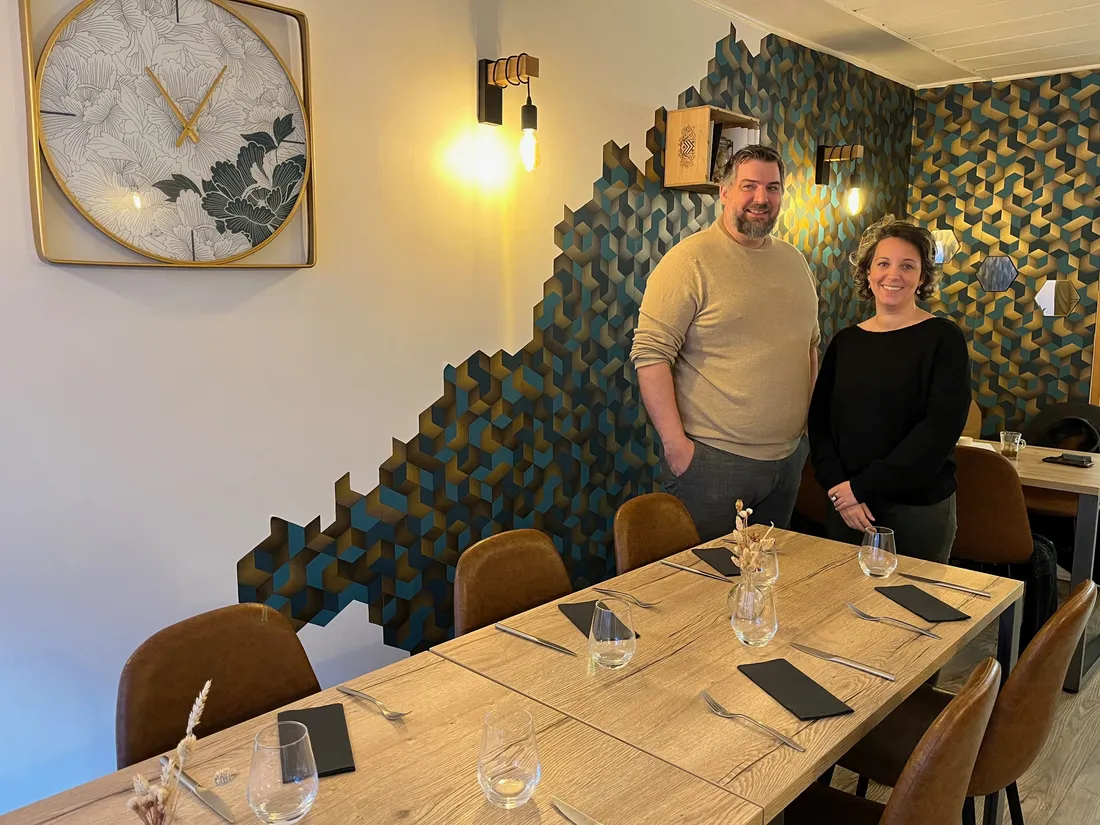 Vincent et Aurélia sont à la tête du restaurant Vrai