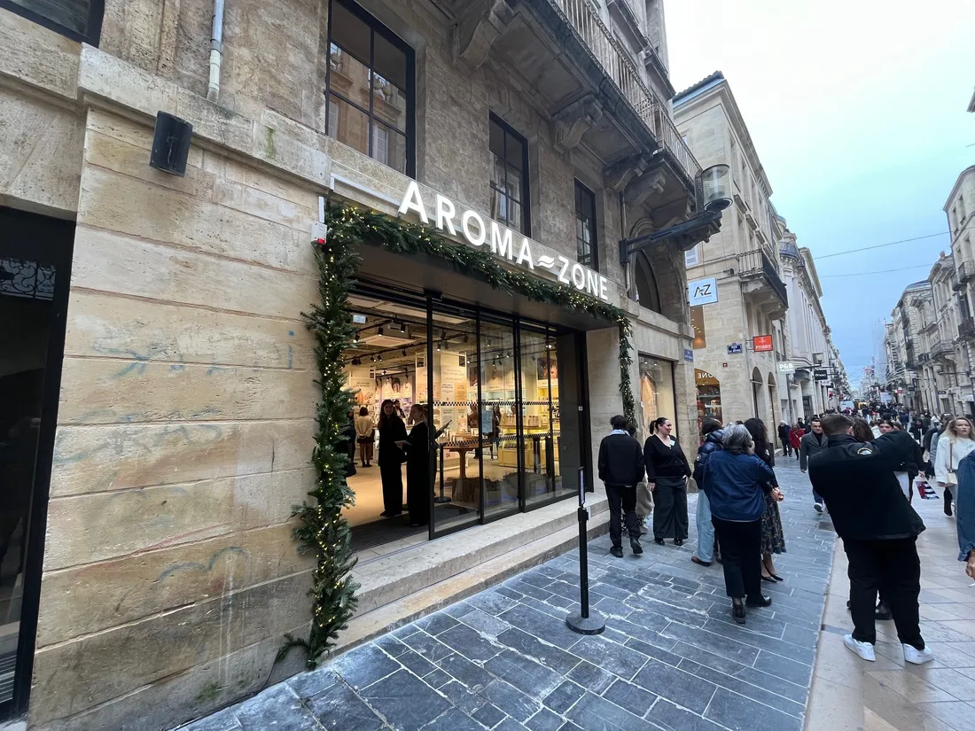 L'enseigne de beauté et bien-être Aroma Zone de Bordeaux est la 20eme boutique à ouvrir en France