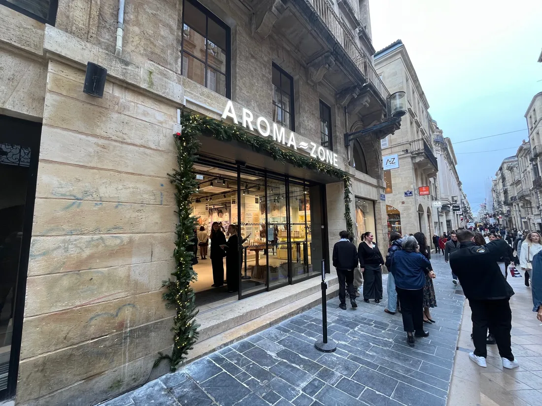 L'enseigne de beauté et bien-être Aroma Zone de Bordeaux est la 20eme boutique à ouvrir en France