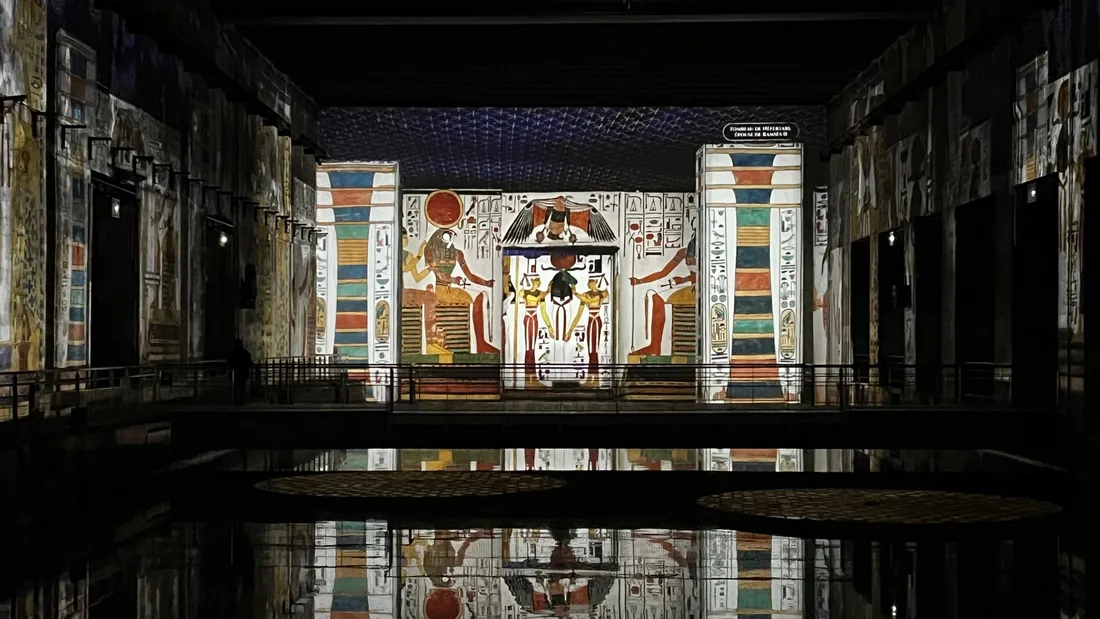 Exposition immersive l'Egypte des Pharaons 