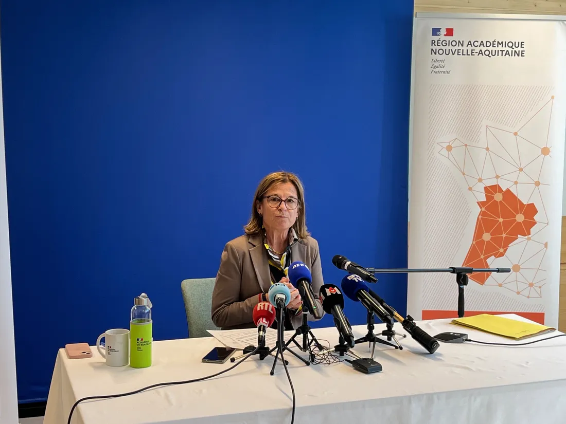 La Rectrice de l'Académie de Bordeaux, Anne Bisagni-Faure