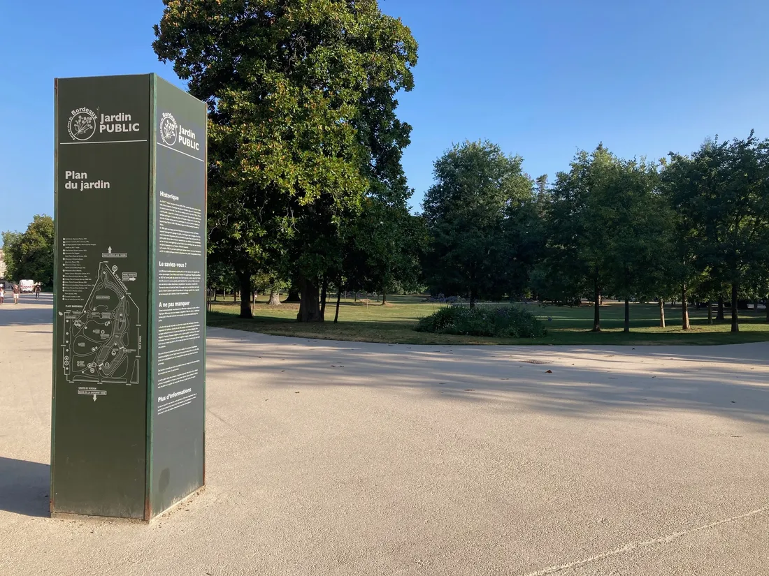 Un parc à Bordeaux - Image d'illustration
