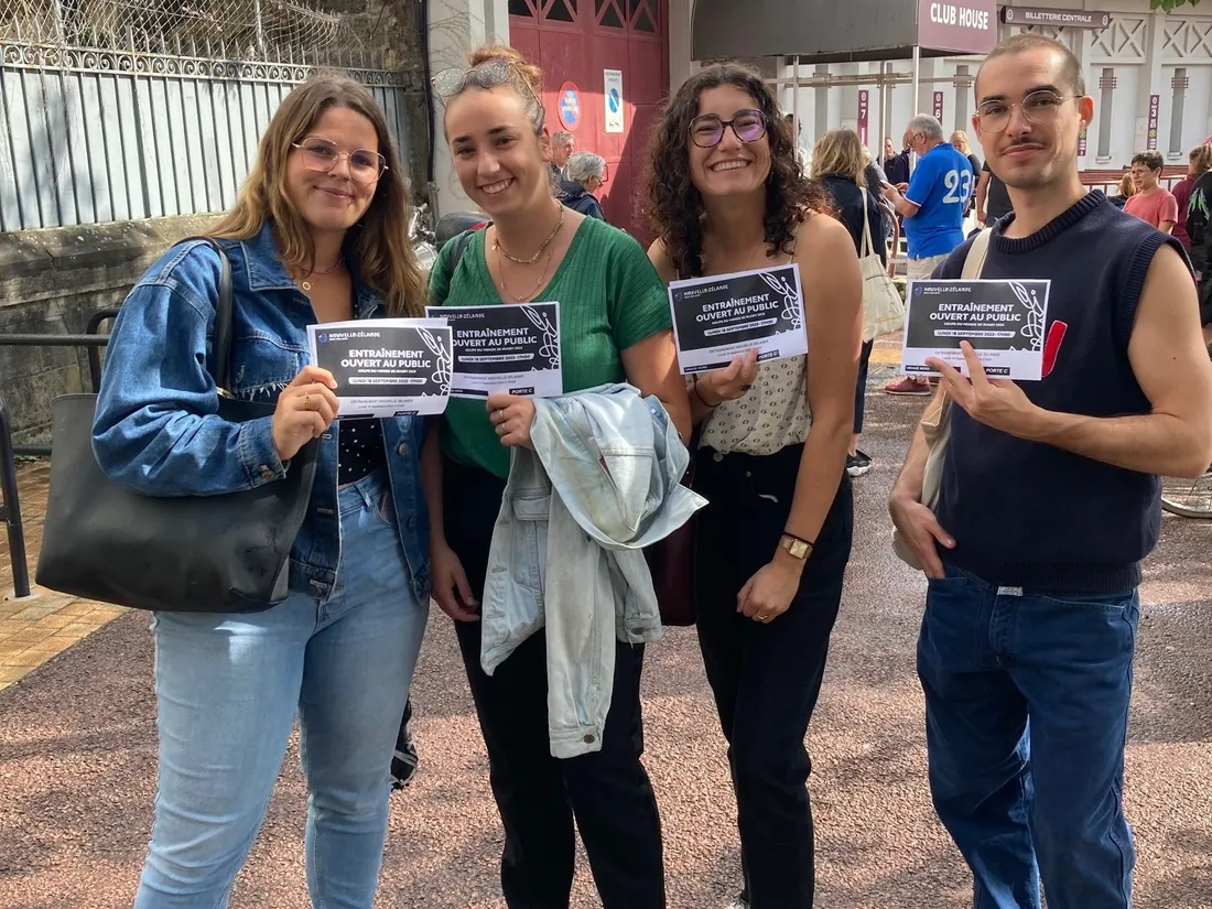 Ces quatre étudiants bordelais ne voulaient pas rater cet évènement