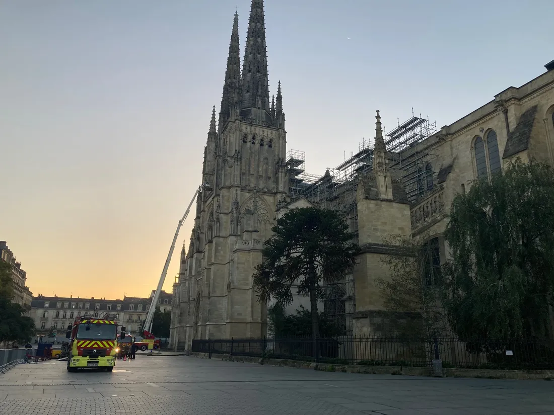 Près de 50 pompiers girondins participaient à cet exercice.