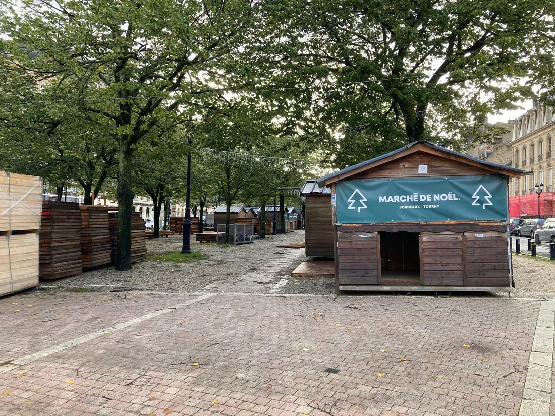 Les chalets ne reviendront pas aux Allée Tourny à Bordeaux