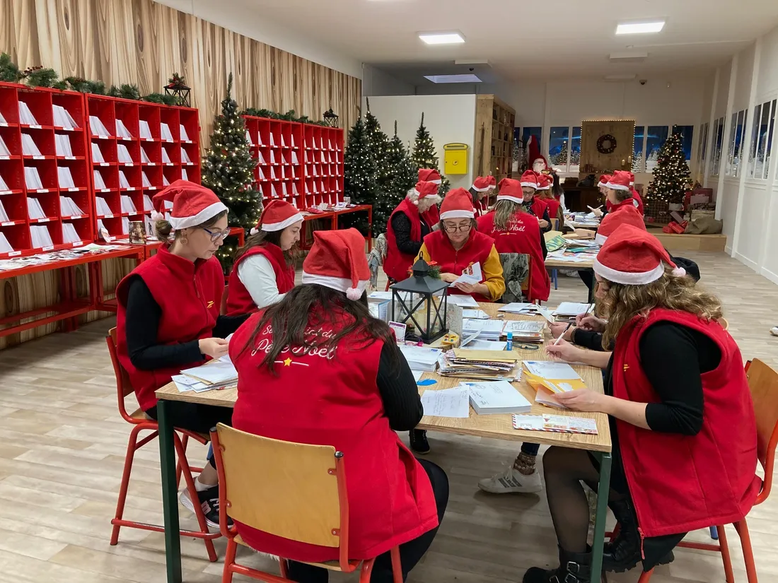 De nouveaux locaux pour les lutins et lutines du secrétariat du Père-Noël