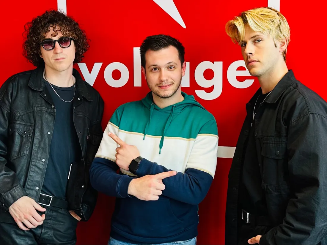 Ofenbach dans les studios de Voltage