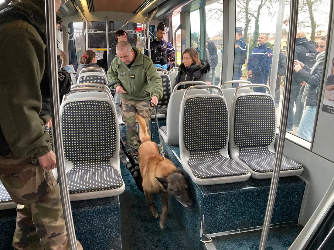 Une opération Place Nette à la Gare de Blanquefort