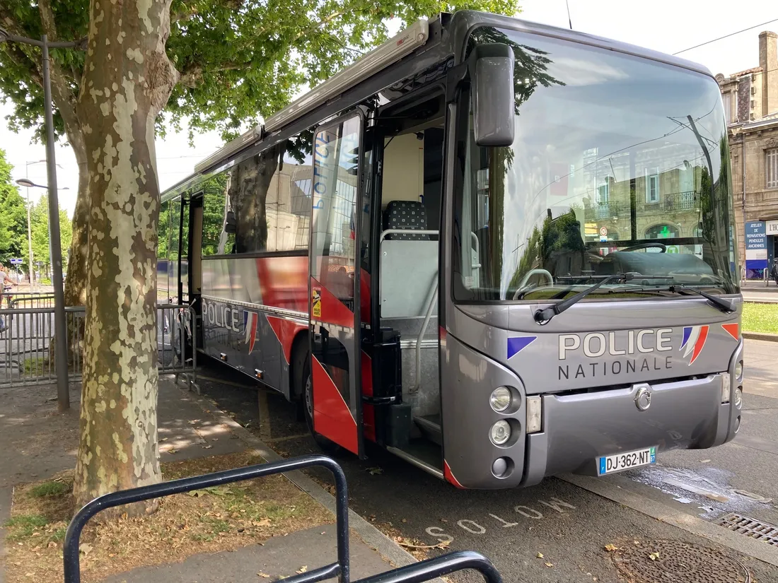 Le commissariat mobile est en place jusqu'au 6 juillet