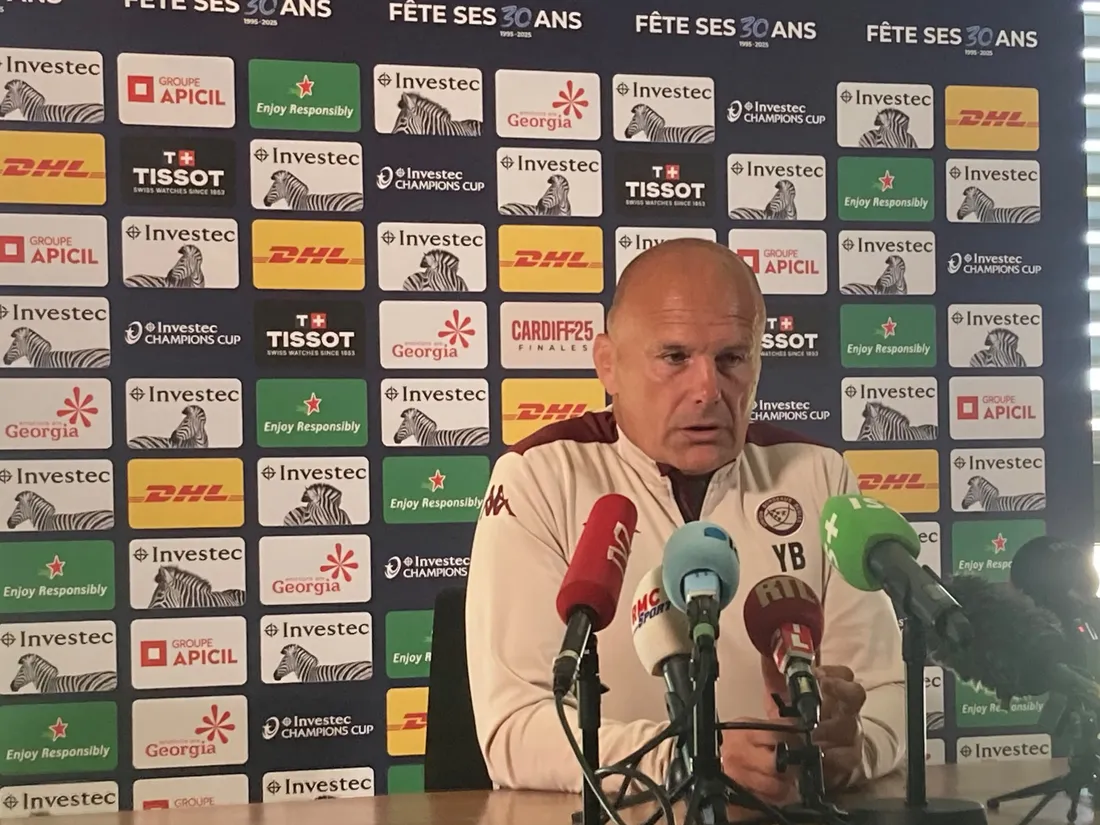 Yannick Bru, entraineur de l'UBB