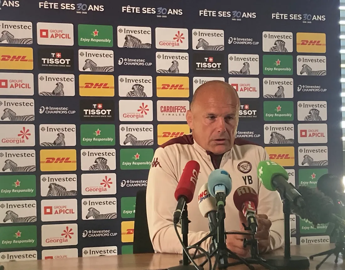 Yannick Bru, entraineur de l'UBB