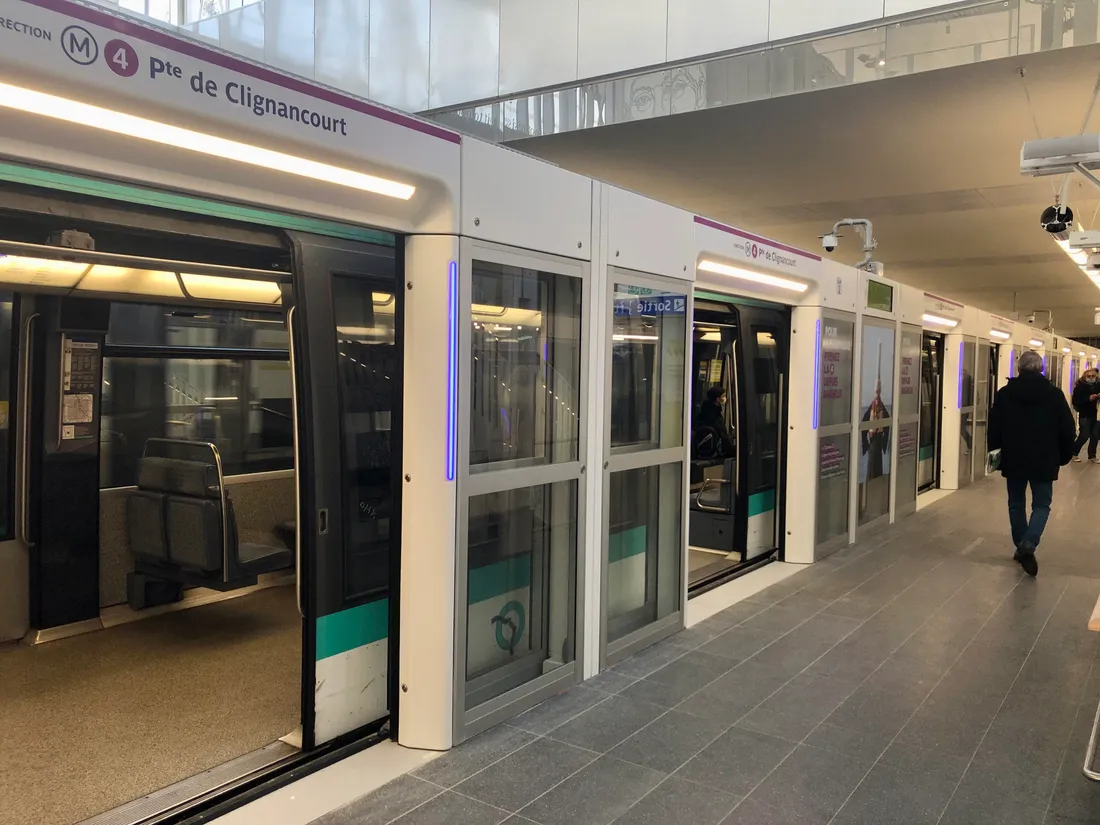 La station de métro Bagneux-Lucie Aubrac.