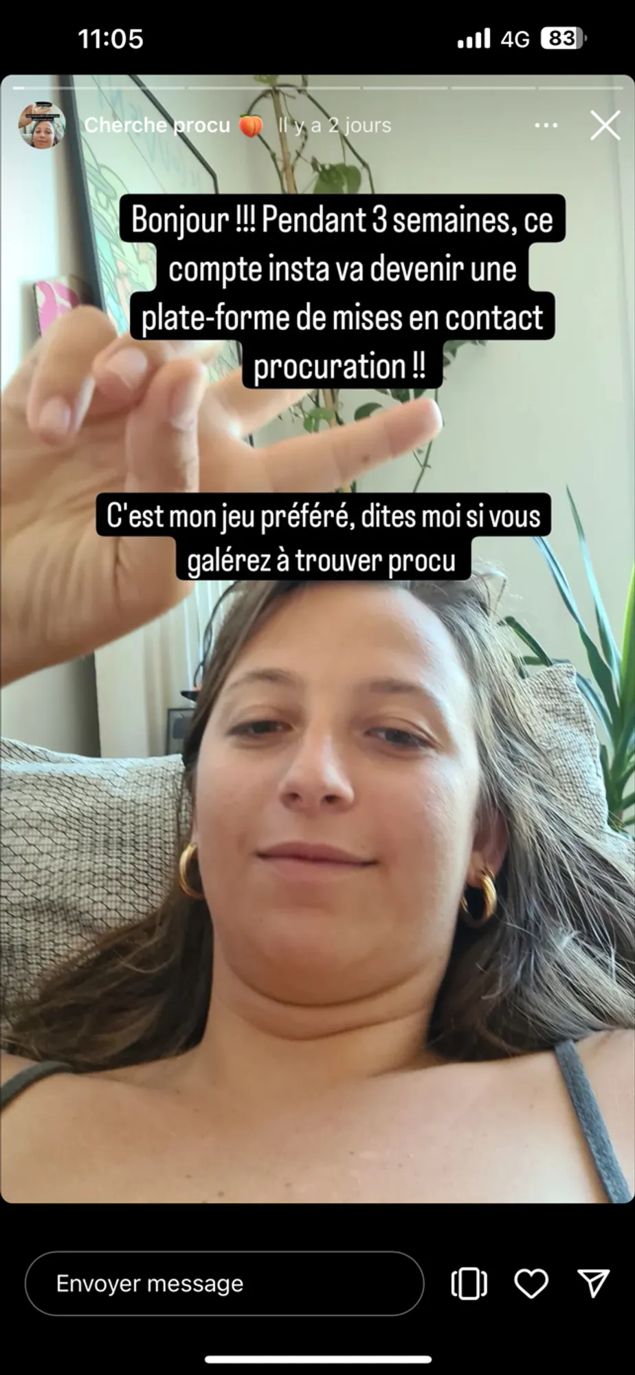 Juliette facilite notre demande de procuration pour les législatives