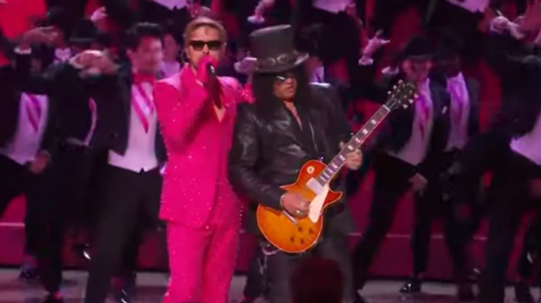Ryan Gosling et Slash ont joué "I’m Just Ken" lors de la 96e cérémonie des Oscars.