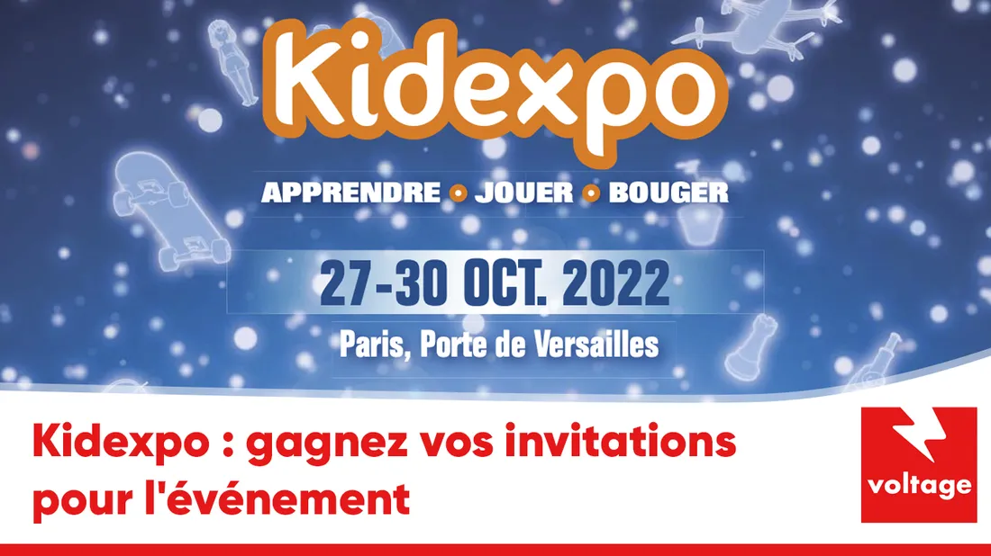 Kidexpo : gagnez vos invitations pour l'événement