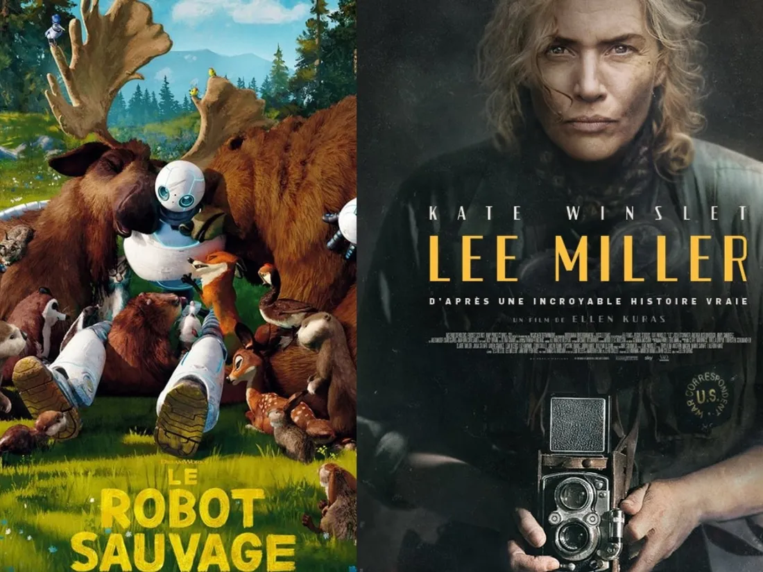 "Le Robot sauvage" et "Lee Miller", au cinéma à partir du 9 octobre.