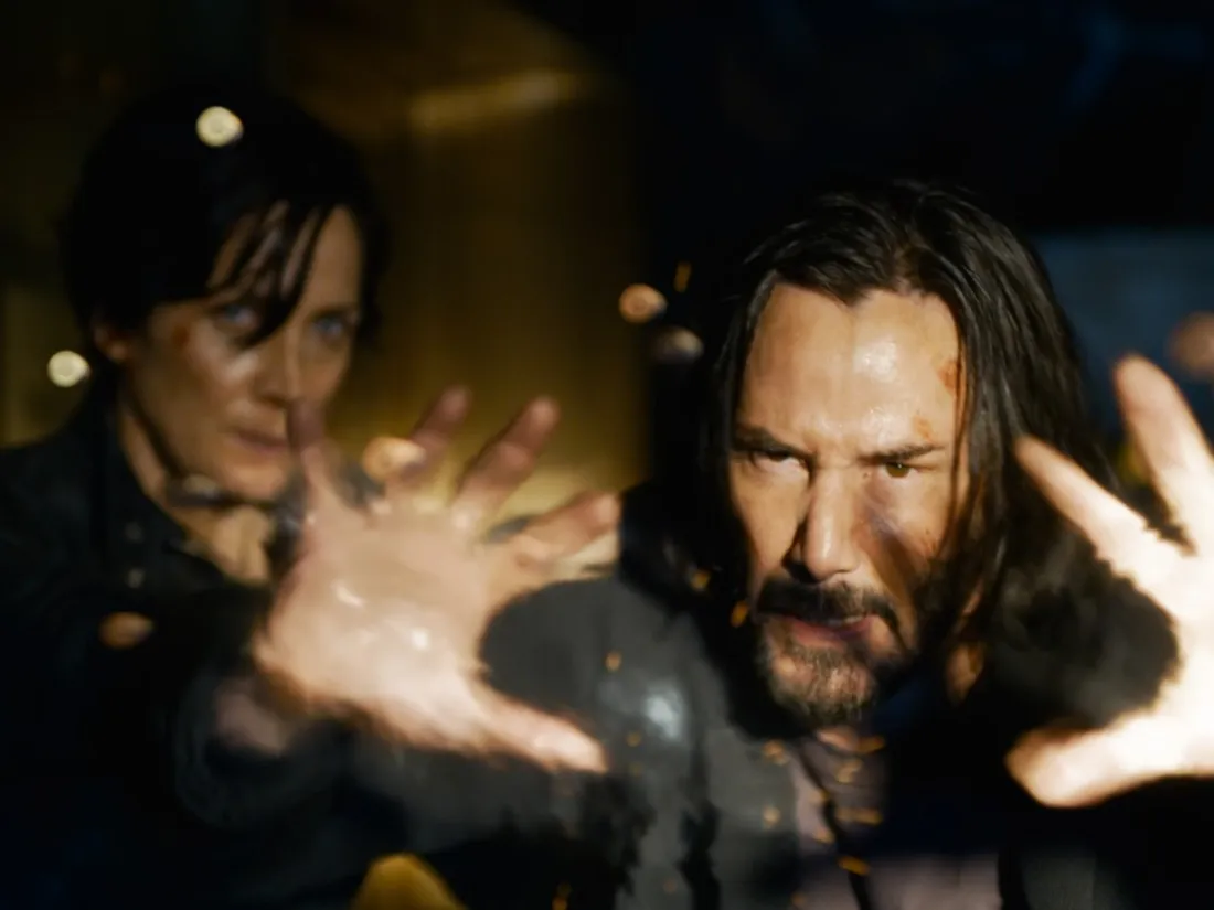 Les premières images de Matrix 4 