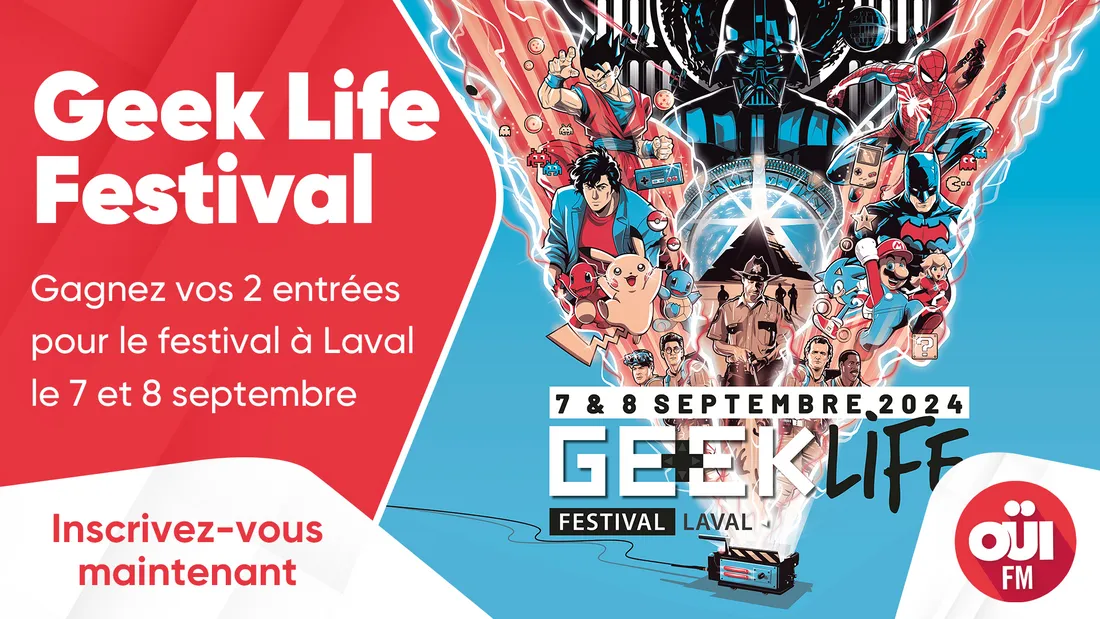 Geek Life Festival 2024 OUI FM