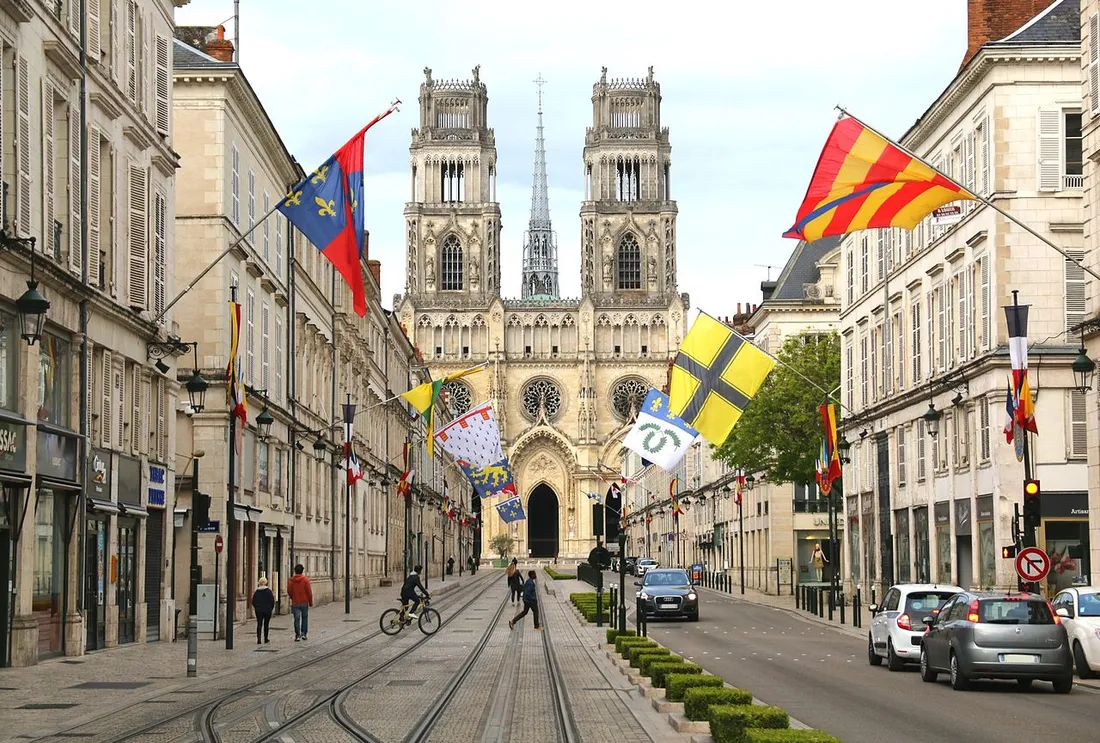 La cathédrale d'Orléans.