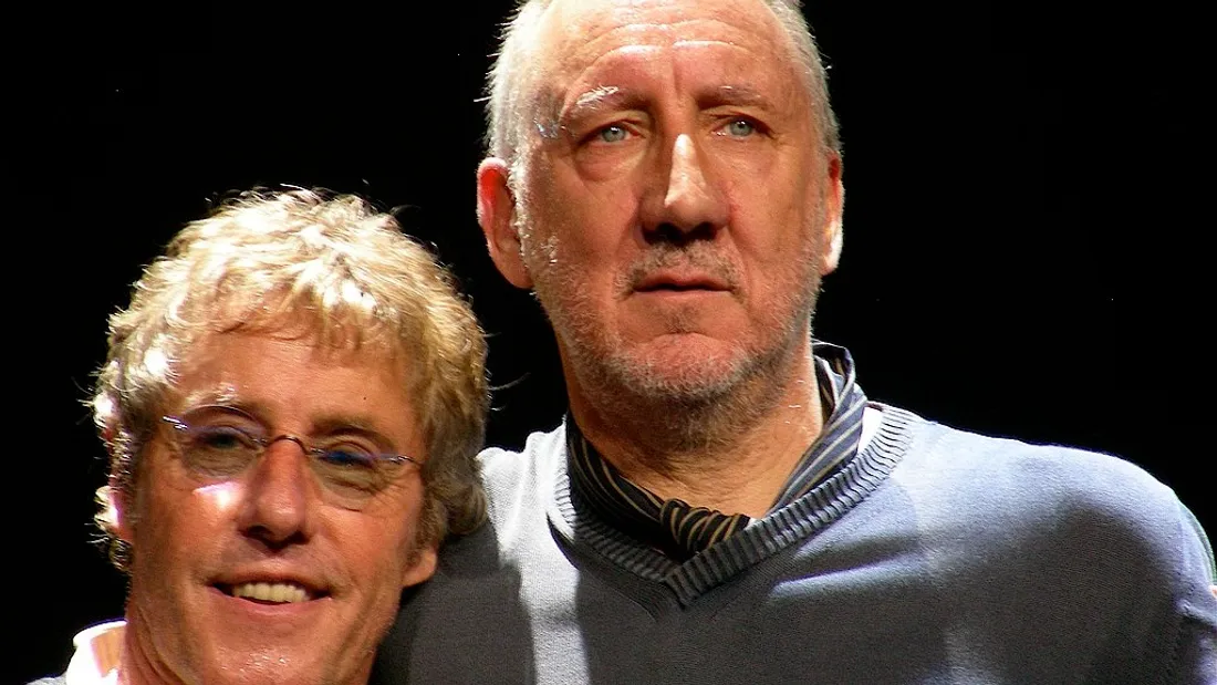 Roger Daltrey et Pete Townshend de The Who en 2008.