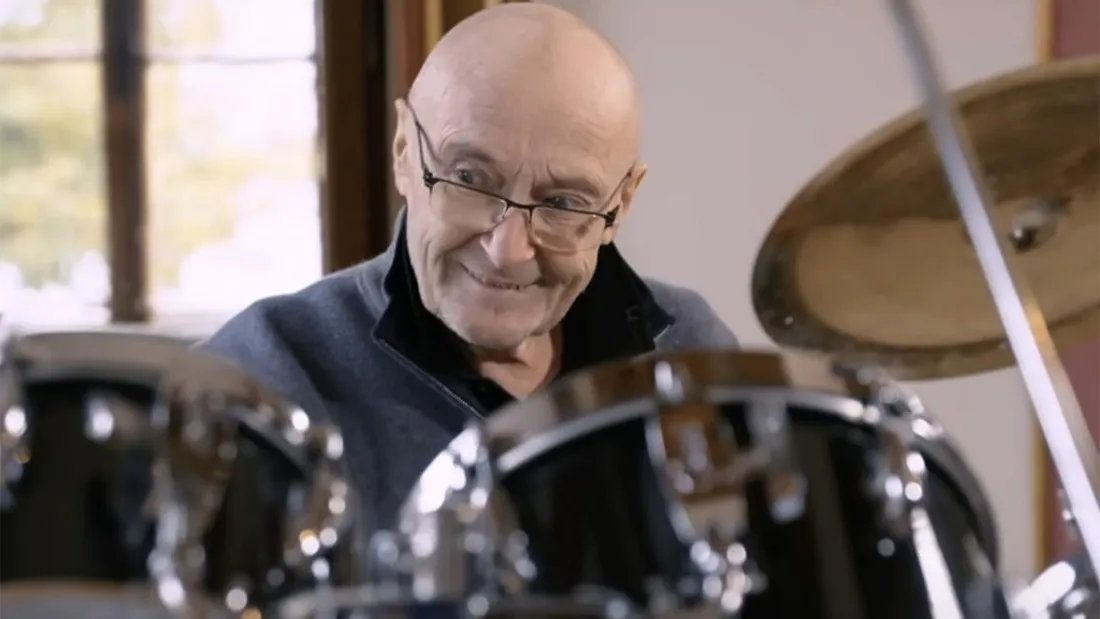 Phil Collins dans le documentaire "Phil Collins : Drummer First".