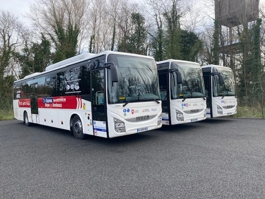 Les car express Blaye-Bordeaux ont été mis en service ce lundi 8 janvier 